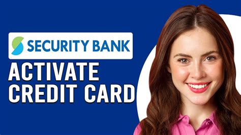 how to activate security bank credit card|security bank online enrollment.